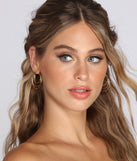 Triple Mini Hoops is the perfect Homecoming look pick with on-trend details to make the 2023 HOCO dance your most memorable event yet!