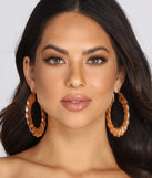 Twisted Over You Hoop Earrings for 2022 festival outfits, festival dress, outfits for raves, concert outfits, and/or club outfits