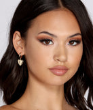 Always My Sweetheart Earrings is the perfect Homecoming look pick with on-trend details to make the 2023 HOCO dance your most memorable event yet!