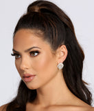 With Cubic Zirconia Floral Cluster Earrings as your homecoming jewelry or accessories, your 2023 Homecoming dress look will be fire!