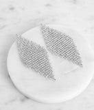 Rhinestone Diva Kite Earrings