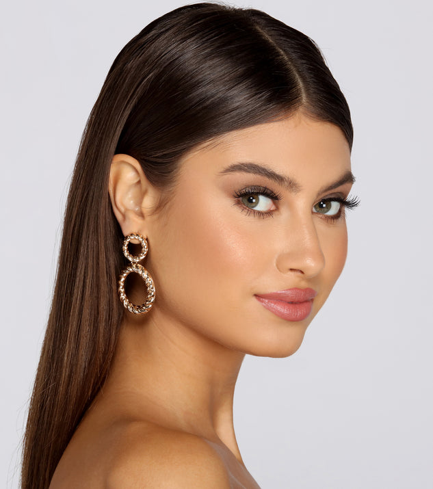 Put A Twist On It O-Ring Earrings for 2022 festival outfits, festival dress, outfits for raves, concert outfits, and/or club outfits