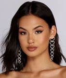 With Adorably Chic Heart Duster Earrings as your homecoming jewelry or accessories, your 2023 Homecoming dress look will be fire!