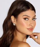 Rhinestone Starburst Earrings for 2022 festival outfits, festival dress, outfits for raves, concert outfits, and/or club outfits