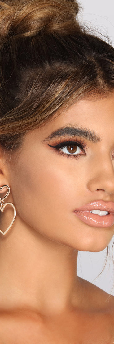 Better Together Heart Drop Earrings