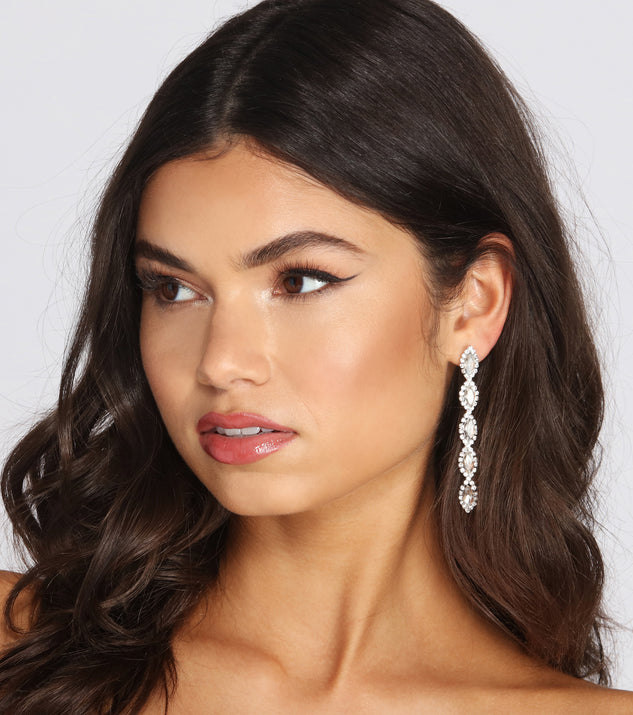 One Last Touch Marquise Duster Earrings