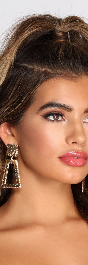 Hammered Door Knocker Earrings for 2022 festival outfits, festival dress, outfits for raves, concert outfits, and/or club outfits