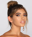 Dropping Hints Chain Link Earrings for 2022 festival outfits, festival dress, outfits for raves, concert outfits, and/or club outfits