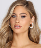 Pearl Mini Hoop Earrings