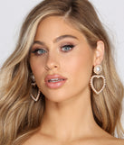 A Lot To Love Pearl Heart Earrings for 2022 festival outfits, festival dress, outfits for raves, concert outfits, and/or club outfits