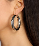 3 Pack Mixed Metal Tube Hoop Earrings is a trendy pick to create 2023 festival outfits, festival dresses, outfits for concerts or raves, and complete your best party outfits!