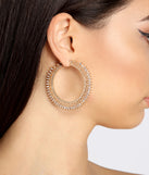 Delicate Designs Boho Hoop Earrings is a trendy pick to create 2023 festival outfits, festival dresses, outfits for concerts or raves, and complete your best party outfits!