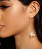 Flutter Some Hearts Butterfly Charm Earrings is a trendy pick to create 2023 festival outfits, festival dresses, outfits for concerts or raves, and complete your best party outfits!