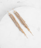 Reflections Iridescent Fringe Duster Earrings