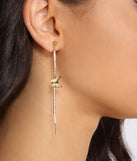Dainty Butterfly Fringe Earrings is a trendy pick to create 2023 festival outfits, festival dresses, outfits for concerts or raves, and complete your best party outfits!