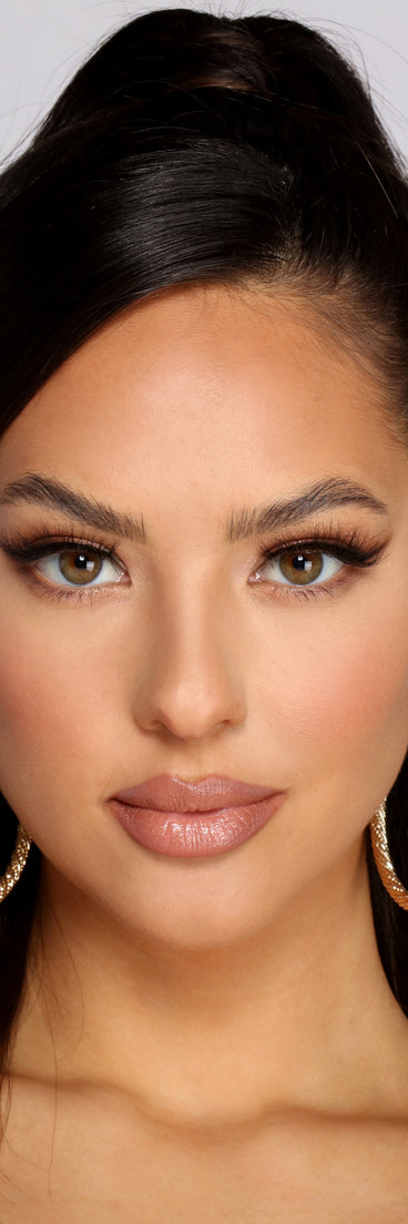 Trendy Textured Hoop Earrings for 2022 festival outfits, festival dress, outfits for raves, concert outfits, and/or club outfits