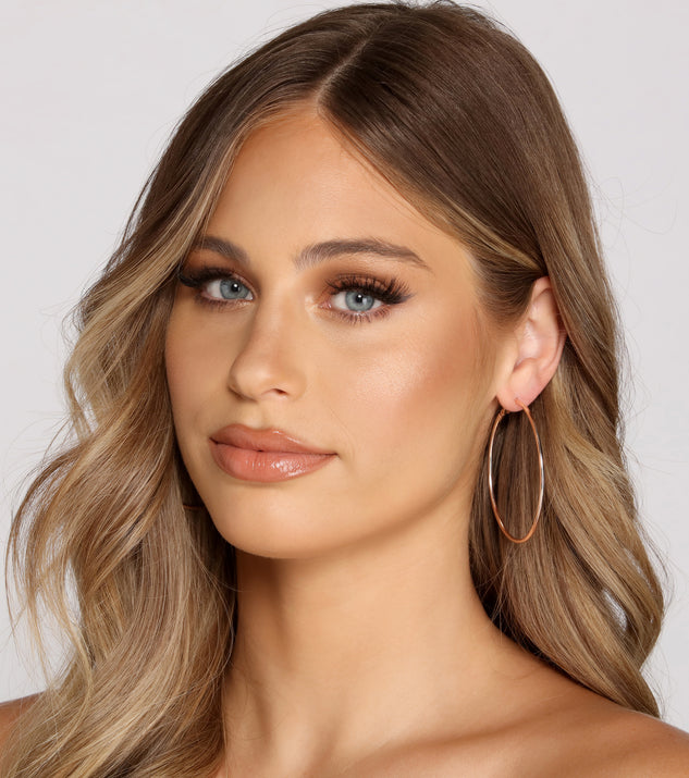 Three-Pack Multi-Colored Hoop Earrings for 2022 festival outfits, festival dress, outfits for raves, concert outfits, and/or club outfits