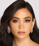 With Flutter Some Hearts Rhinestone Stud Earrings as your homecoming jewelry or accessories, your 2023 Homecoming dress look will be fire!