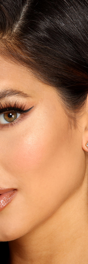 6 Rhinestone Crawler Stud Earrings is the perfect Homecoming look pick with on-trend details to make the 2023 HOCO dance your most memorable event yet!