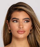 Boho Beauty Detailed Hoop Earrings