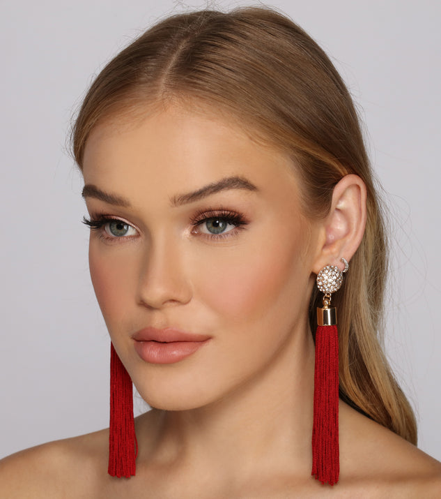 Boho Glam Tassel Earrings for 2022 festival outfits, festival dress, outfits for raves, concert outfits, and/or club outfits