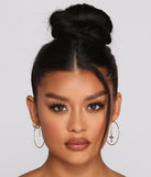 Trendy Chic Cross Hoop Earrings for 2022 festival outfits, festival dress, outfits for raves, concert outfits, and/or club outfits