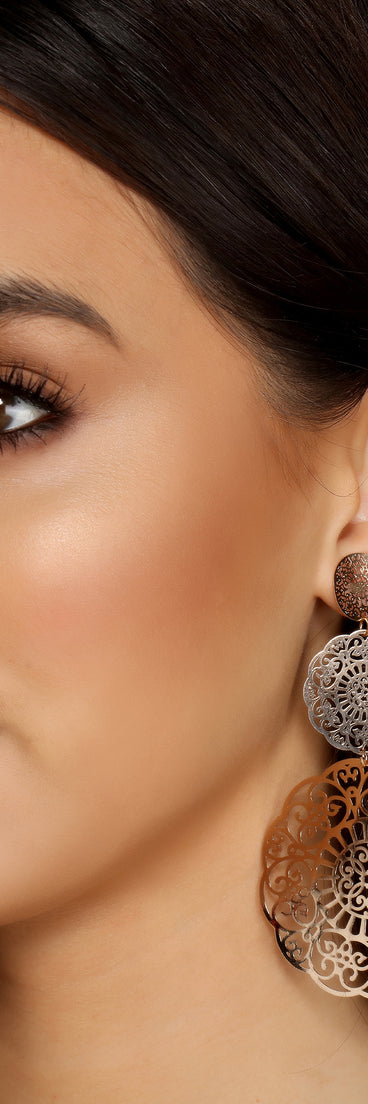 Boho Chic Statement Earrings
