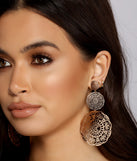 Boho Chic Statement Earrings
