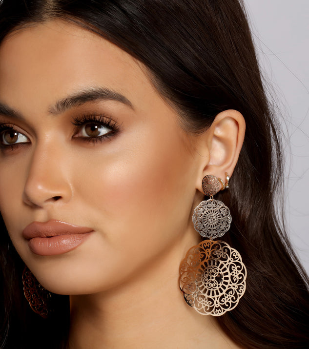 Boho Chic Statement Earrings