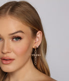 Trendy Glam Cross Earrings for 2022 festival outfits, festival dress, outfits for raves, concert outfits, and/or club outfits