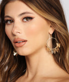 Charming Beauty Butterfly Hoop Earrings is a trendy pick to create 2023 festival outfits, festival dresses, outfits for concerts or raves, and complete your best party outfits!