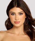 Glamour Diva Large Hoops Three-Pack
