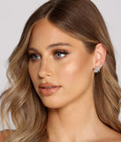 Blooming Beauty Rhinestone Earrings Multipack for 2022 festival outfits, festival dress, outfits for raves, concert outfits, and/or club outfits