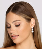 Dainty Cubic Zirconia Linear Earrings