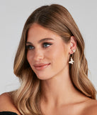 Glam Rhinestone Butterfly Earrings Set is a trendy pick to create 2023 festival outfits, festival dresses, outfits for concerts or raves, and complete your best party outfits!