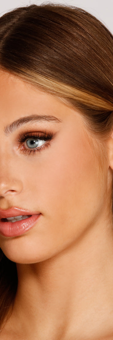 Simple Glam Cubic Zirconia Linear Earrings