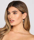 Mini Butterfly Charm Hoops