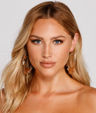 Feelin' Flirty Butterfly Hoop Earrings for 2022 festival outfits, festival dress, outfits for raves, concert outfits, and/or club outfits
