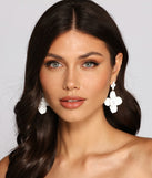 Keep Blooming Rhinestone Flower Earrings is a trendy pick to create 2023 festival outfits, festival dresses, outfits for concerts or raves, and complete your best party outfits!