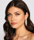 With Glitzy Rhinestone Chandelier Earrings as your homecoming jewelry or accessories, your 2023 Homecoming dress look will be fire!