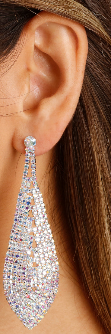 Endless Shine Iridescent Earrings for 2022 festival outfits, festival dress, outfits for raves, concert outfits, and/or club outfits