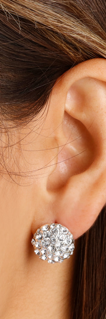 Classy And Chic Rhinestone Earrings Set for 2022 festival outfits, festival dress, outfits for raves, concert outfits, and/or club outfits