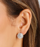 Classy And Chic Rhinestone Earrings Set for 2022 festival outfits, festival dress, outfits for raves, concert outfits, and/or club outfits