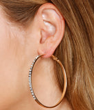 Rhinestone Hoops And Studs Multi Pack