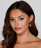 Chic Elegance Rhinestone Huggie Earrings