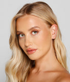 Subtle Glam Rhinestone Ear Crawlers