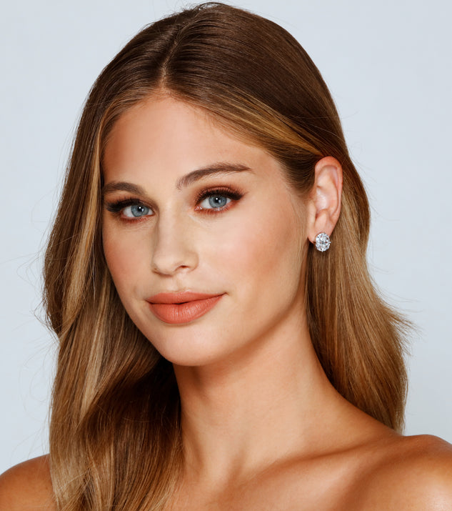 Timeless Beauty Cubic Zirconia Studs is the perfect Homecoming look pick with on-trend details to make the 2023 HOCO dance your most memorable event yet!