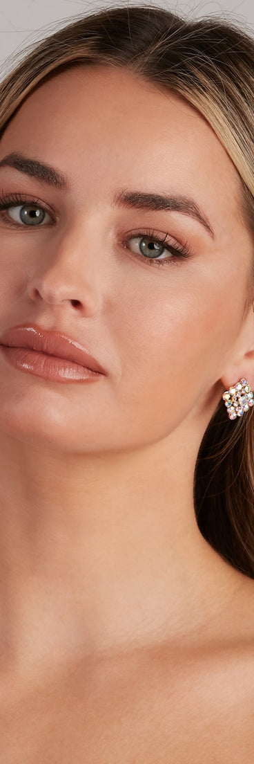 Go For Luxe Cluster Studs