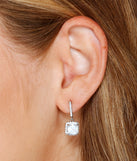 Timeless Elegance Cubic Zirconia Earrings is a stunning choice for a bridesmaid dress or maid of honor dress, and to feel beautiful at Prom 2023, spring weddings, formals, & military balls!