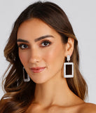 Diva Moment Rhinestone Statement Earrings is the perfect Homecoming look pick with on-trend details to make the 2023 HOCO dance your most memorable event yet!